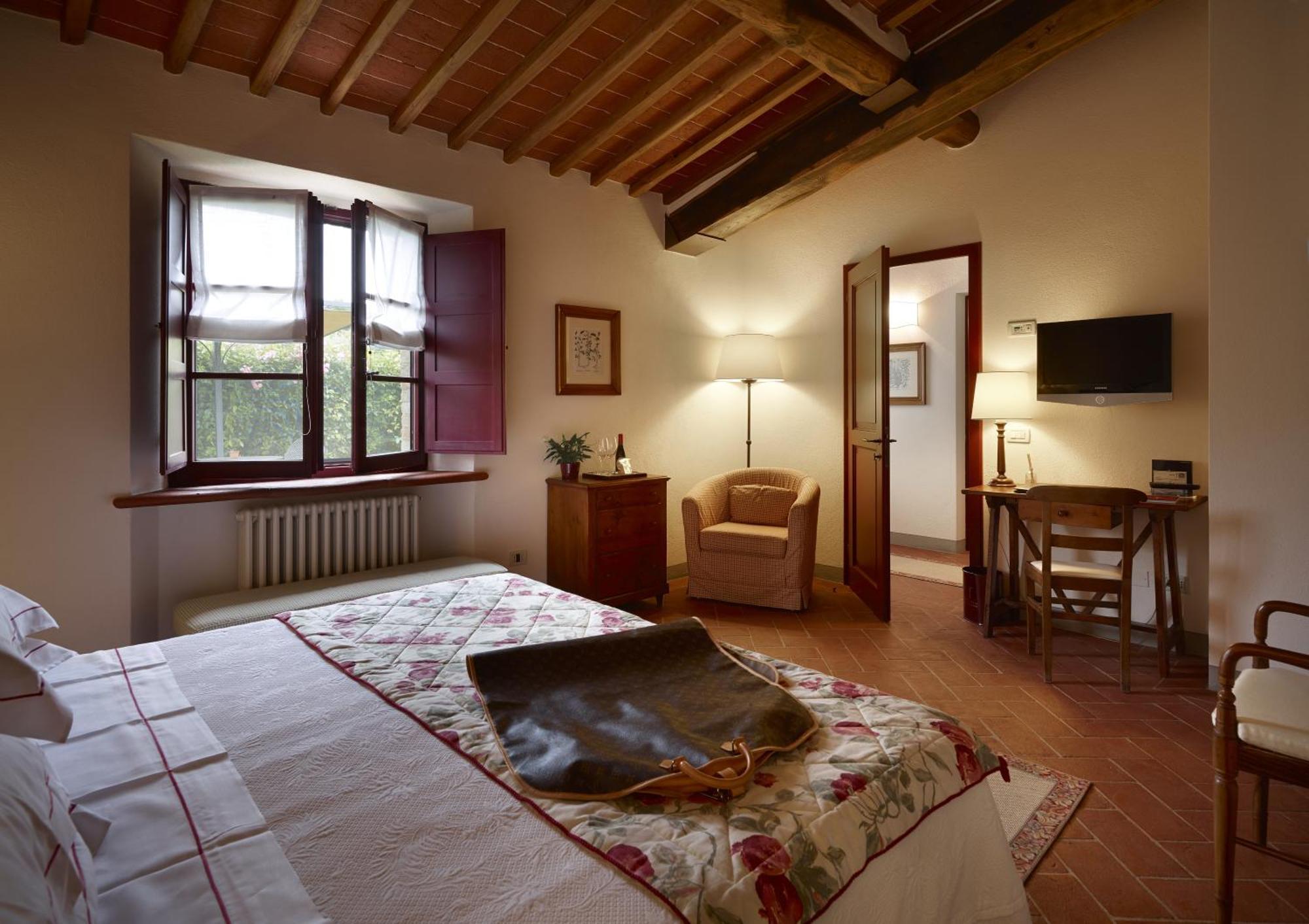 Hotel Le Fontanelle Castelnuovo Berardenga Oda fotoğraf